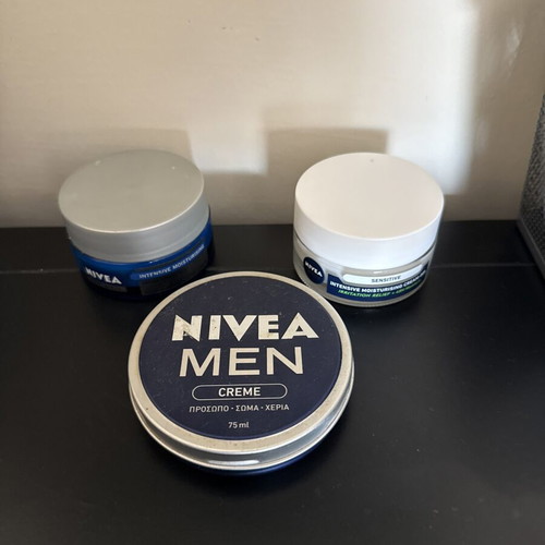 Nivea Men collection face and body creams new