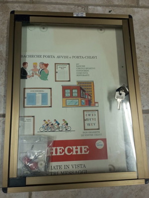 Key holder 60 slots and notice board with key new