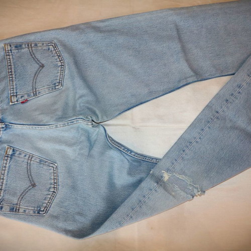 Levi`s Jeans 501 original W29 L32 used, made in USA, 1980s