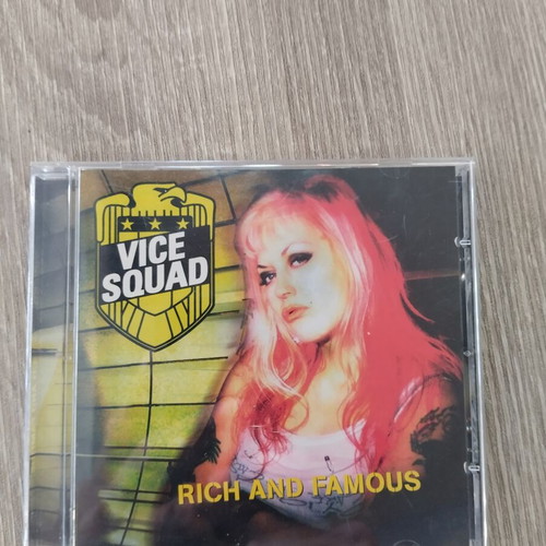 The Vice Squad Rich and Famous CD like new, punk