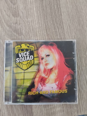 The Vice Squad Rich and Famous CD like new, punk