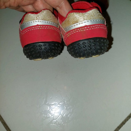 Anatomic red sports shoes No19 used for boy or girl