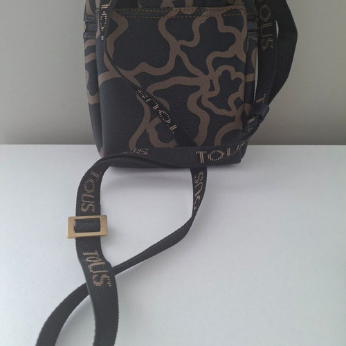 Tous women's crossbody bag like new, black and beige
