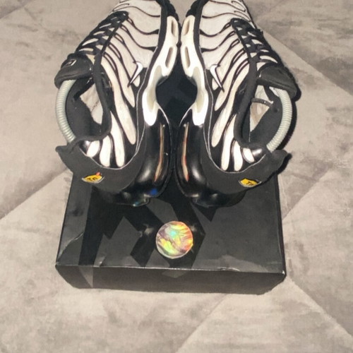 Nike Tn Air Max Plus 2018 σαν καινούργιο, μαύρο και άσπρο