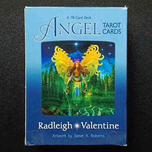 Angel Tarot Cards Radleigh Valentine deck used, 78 cards