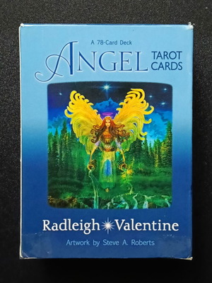 Angel Tarot Cards Radleigh Valentine deck used, 78 cards