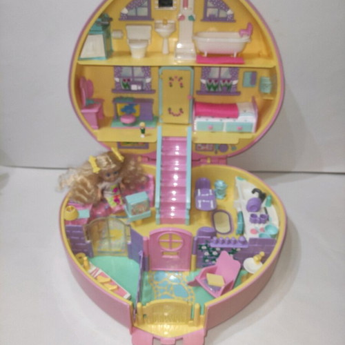 Polly Pocket Lucy Locket Playset complete like new, Bluebird 1992
