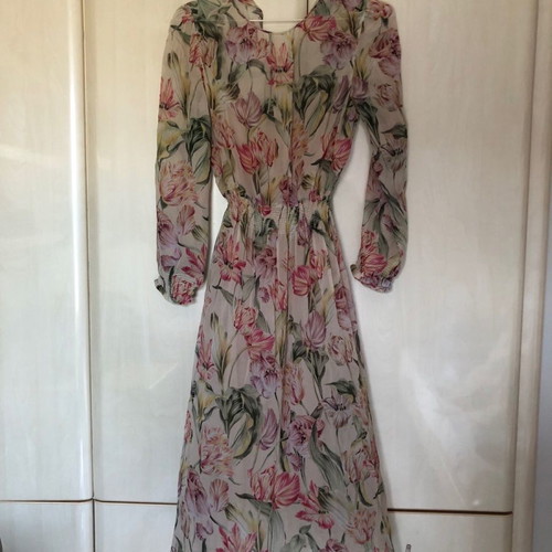 Zara floral midi dress new -  20,00 - Vendora.cy