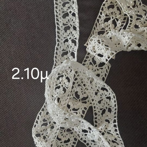 Handmade lace vintage collection used, various designs and lengths