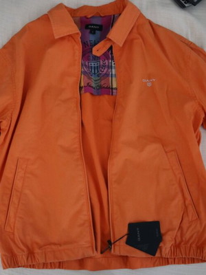 Gant jacket new, size L, orange