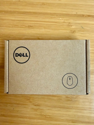 Dell MS116 wired mouse black new