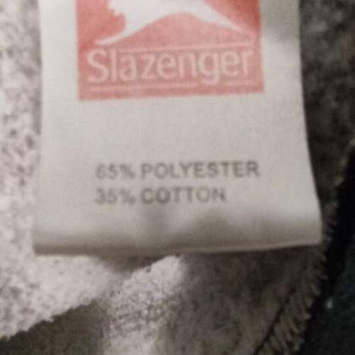 Slazenger Kids' Hoodie Size 13, Like New, Dark Gray with Pockets
