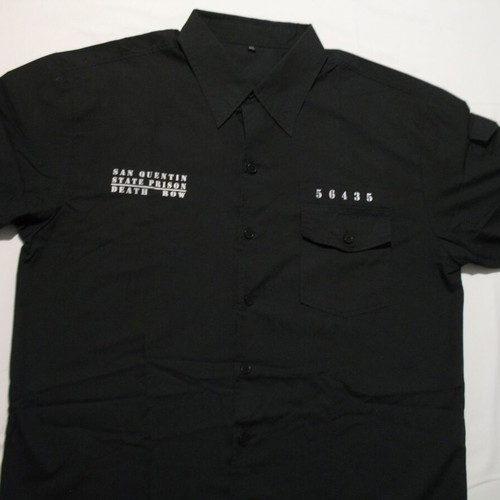 San Quentin State Prison Death Row shirt 2XL new, black
