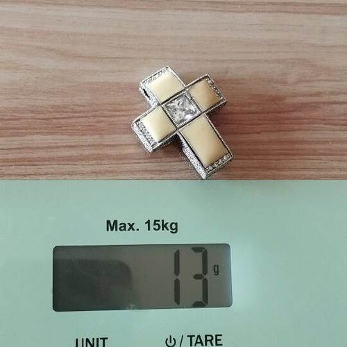 Σταυρός Ασημένιος Κουφωτός με ζιγκρον μεταχειρισμένος
