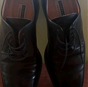FLORSHEIM IMPERIAL Αντρικά ,παπούτσια μαύρα δερμάτινα Νο 7.1/2 μόνο 8 ευρώ