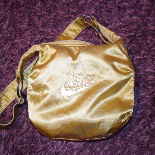 Nike Gold Bag used handbag