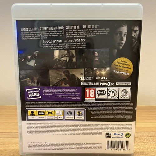 The Last of Us PS3 game used