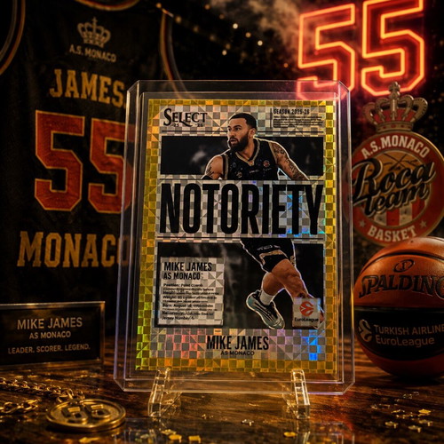 Mike James Notoriety basketball card new