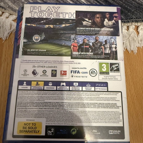 FIFA 21 PS4 game