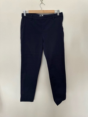 H&M Pants No 40 used, dark blue with zipper