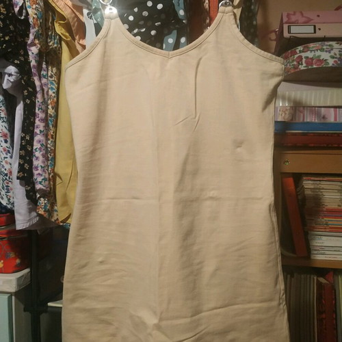 3SUISSES Sleeveless Dress Medium New Beige