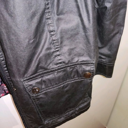 Women's biker jacket XL 46/48 used, black