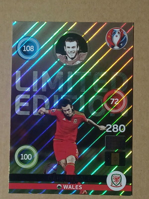 Panini EURO 2016 Adrenalyn XXL Limited Edition Κάρτα Bale Wales σαν καινούργιο