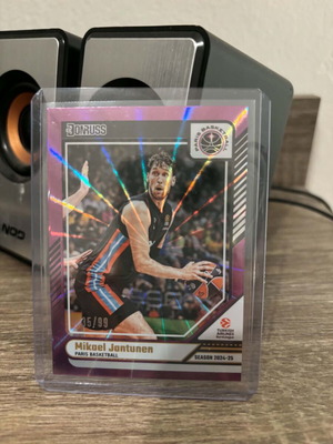Mikael Jantunen Purple Donruss Card 35/99 like new