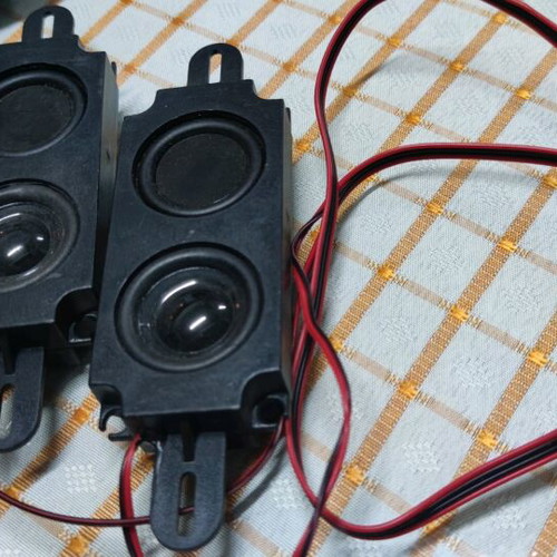 LED TV speakers new, set of 2 pieces