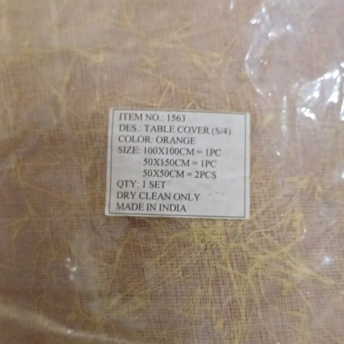 Handmade silk set from India 4 pieces new