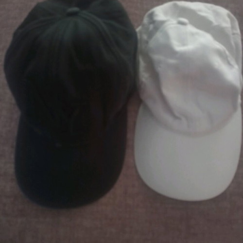 Jocker hats used, set of 2, size M, black and white