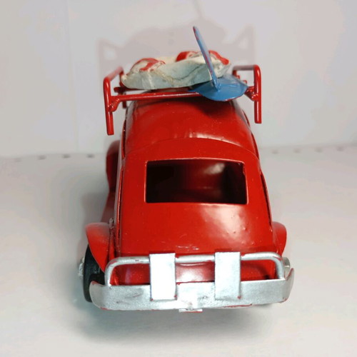 Red metal Scarab used