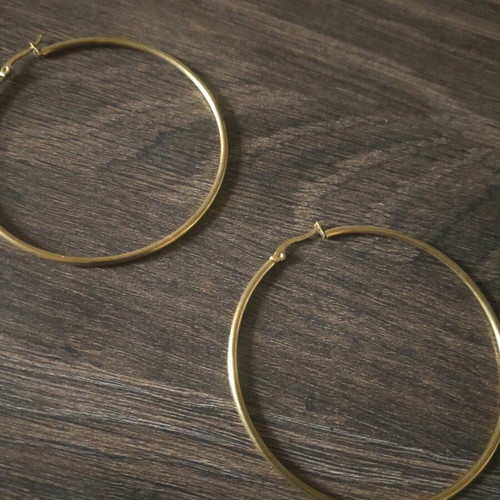 Earrings circle used