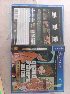 Grand Theft Auto The Trilogy PS4 game