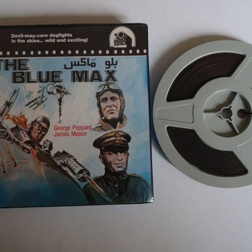 The Blue Max Super 8mm color sound film like new