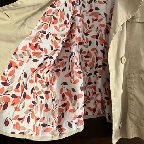Vero Moda beige trench coat like new, size XL