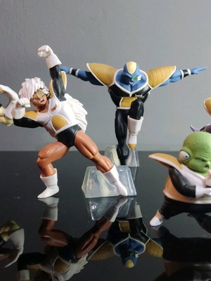 Ginyu Force Dragon Ball figures like new, set of 5