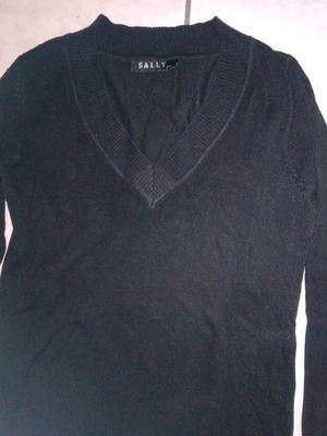 Knitted women's sweater used S/M gray