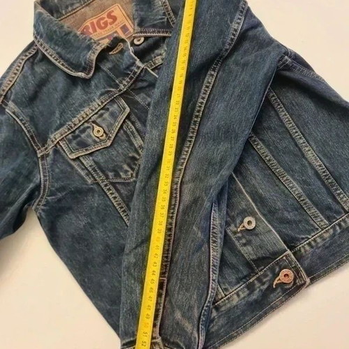 RIGS Vintage Denim Jacket L Like New Dark Blue