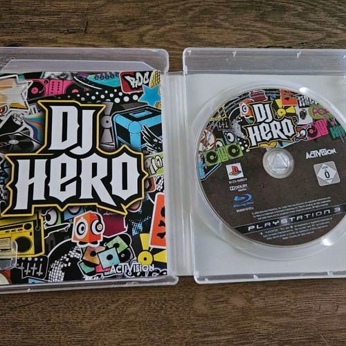 DJ Hero PlayStation 3 game used, simulation genre