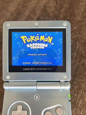 Pokemon Sapphire Game Boy Advance κασέτα νέα