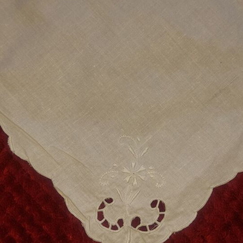 Handmade food napkins set of 6, like new, 40x40 cm