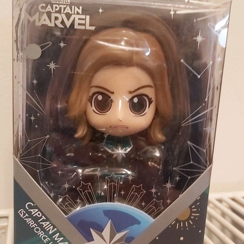 Captain Marvel StarForce Edition figure new from CosBaby Hot Toys