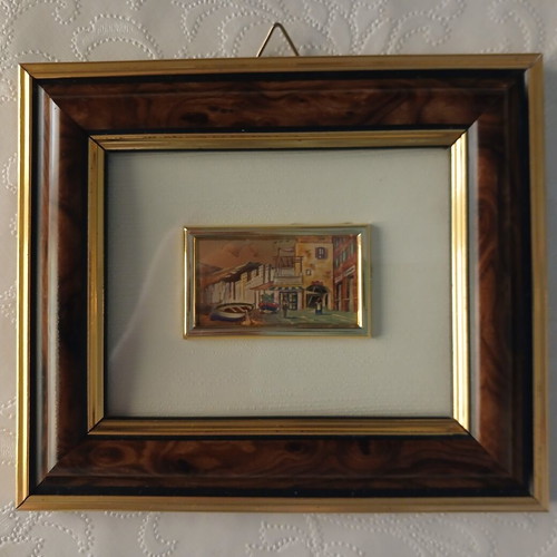 Italian Crezioni Artistiche-Serie Oro chromolithograph art prints set