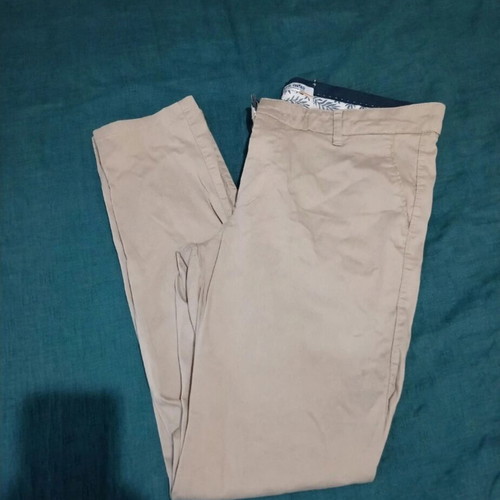 Tom Tailor summer cotton pants set of 2, new, size 34, beige and green