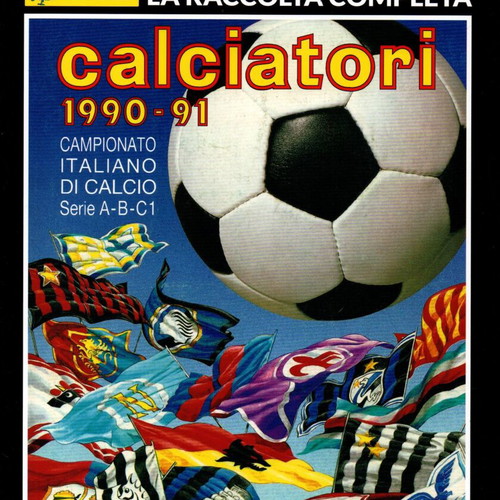 Panini Calciatori 1990-91 hardcover album new