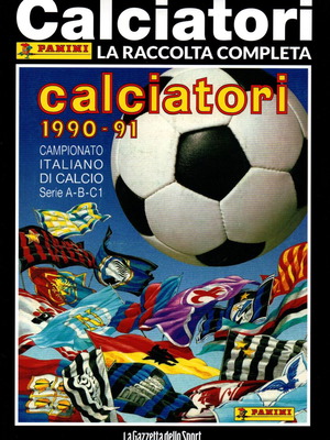 Panini Calciatori 1990-91 σκληρόδετο άλμπουμ καινούργιο