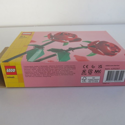 Lego Roses 40460 used empty box