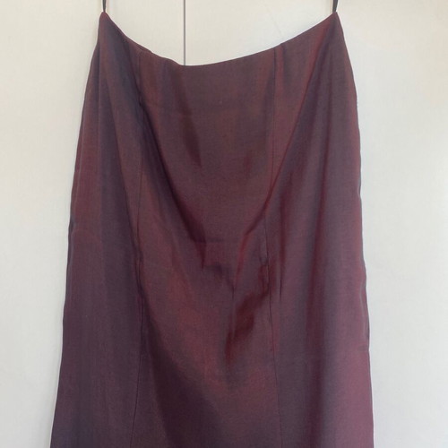 Vintage Y2K suit set burgundy skirt top jacket like new