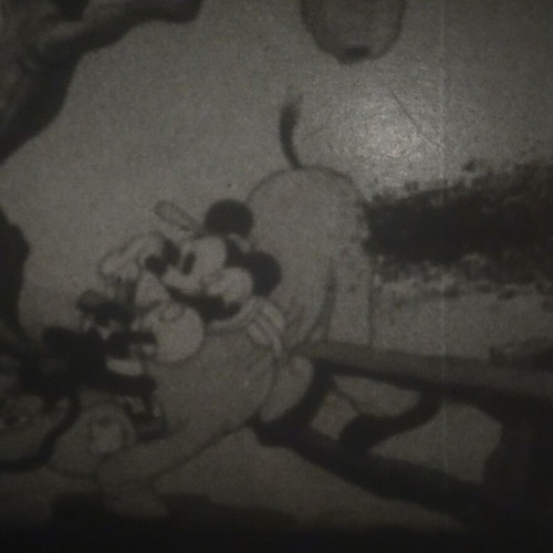 Standard 8mm Silent Disney Cartoon Films Used, 2 Short Reels 200ft